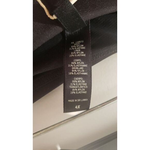 SKIMS One Shoulder Bodysuit In Onyx 4X NWT - Picture 6 of 6